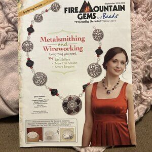 Fire Mountain Gems And Beads Magazine Sep 2015-2016 Metal Work Inspired Catalog